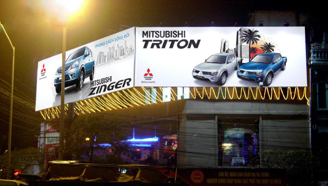 Biển quảng cáo tấm lớn (Billboard) ở Vĩnh Phúc